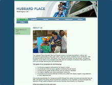 Tablet Screenshot of hubbardplace.org